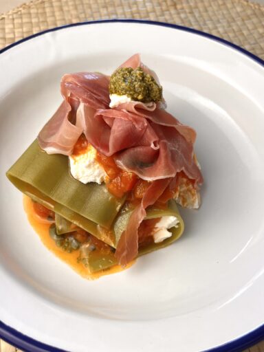 Lasaña fría puredepalabras